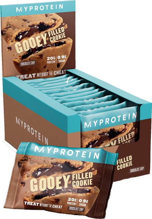 Actual product image MyProtein Gooey Filled Cookie (Chocolate chip, 12 pcs., 900 g)