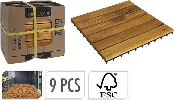 Produktbild Fs-Star Terrassenfliesen (9 x, 30 x 30 cm)