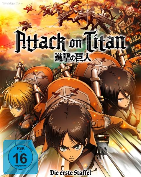 Attack on Titan - Die erste Staffel (Blu-ray, Allemand)