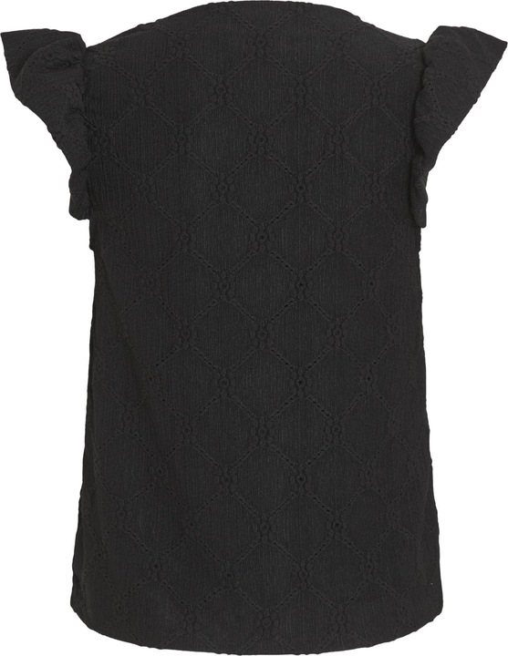 Actual product image Vila V-neck top with cropped sleeves (XS)