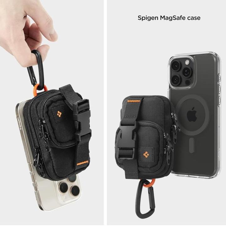 Produktbild Spigen Portable Organizer Pouch SnapZip MagSafe black (Universal)