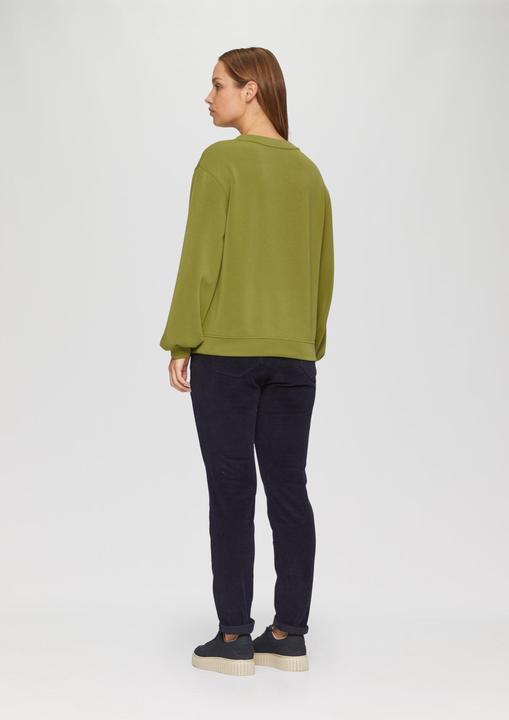 Immagine prodotto S.Oliver Sweatshirt Scuba-Sweatshirt mit V-Ausschnitt (34)