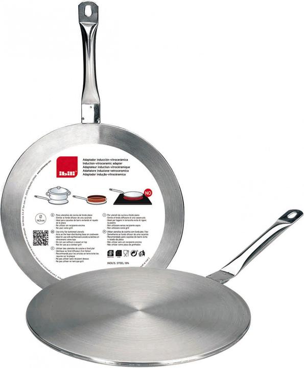 Immagine prodotto Ibili Adattatore Ø 14 cm in acciaio inossidabile (14 cm, Metallo)