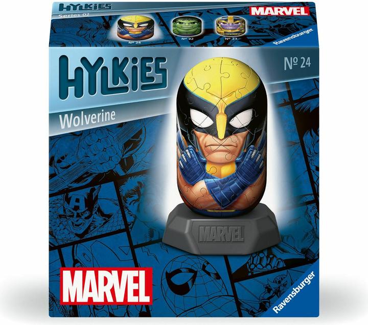 Ravensburger Hylkies: Die neue Sammelfigurenreihe zum selbst zusammenbauen. Figur #24 - Deadpool - (54 Teile)
