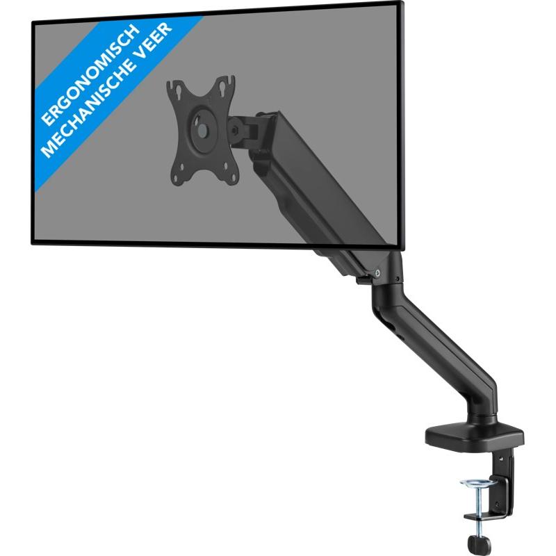 Bluebuilt Molla meccanica del braccio del monitor per 1 monitor (BBMAG1M) (Tavolo, 32", 9 kg), Supporto per monitor