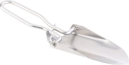 Actual product image S E Mini-pelle pliable en acier inoxydable