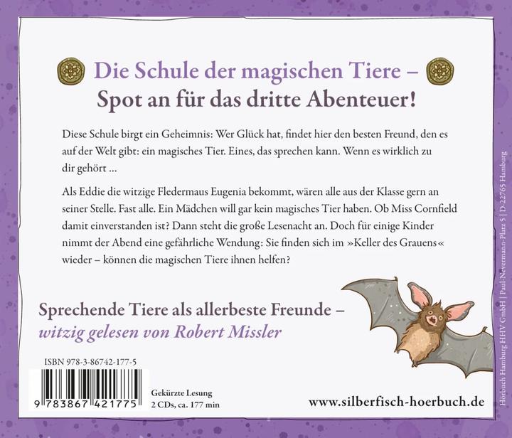 Actual product image M.Auer: Light Off (School Of Magical Animals 3) (Margit Auer, Robert Missler, German)