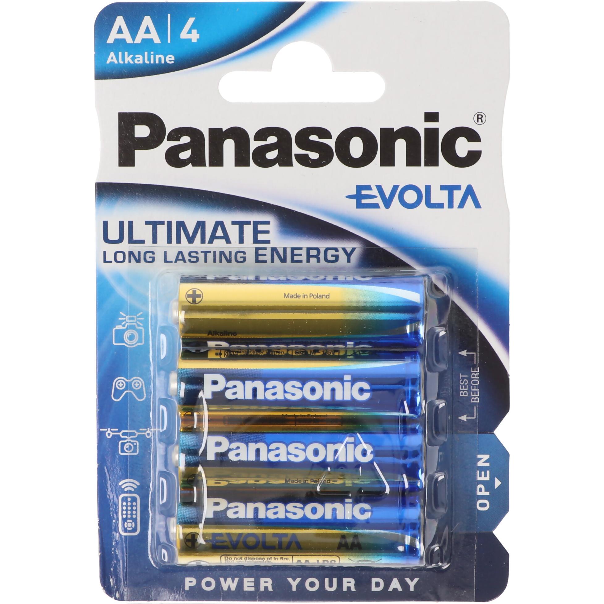 Panasonic Evolta (4 Stk., AA), Batterien + Akkus