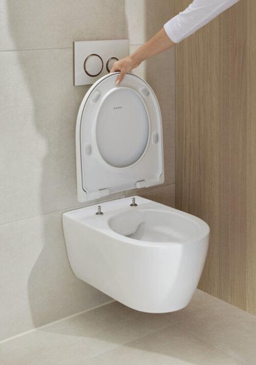 Image du produit Geberit 501660011 Siège de WC iCon, fixation par le haut