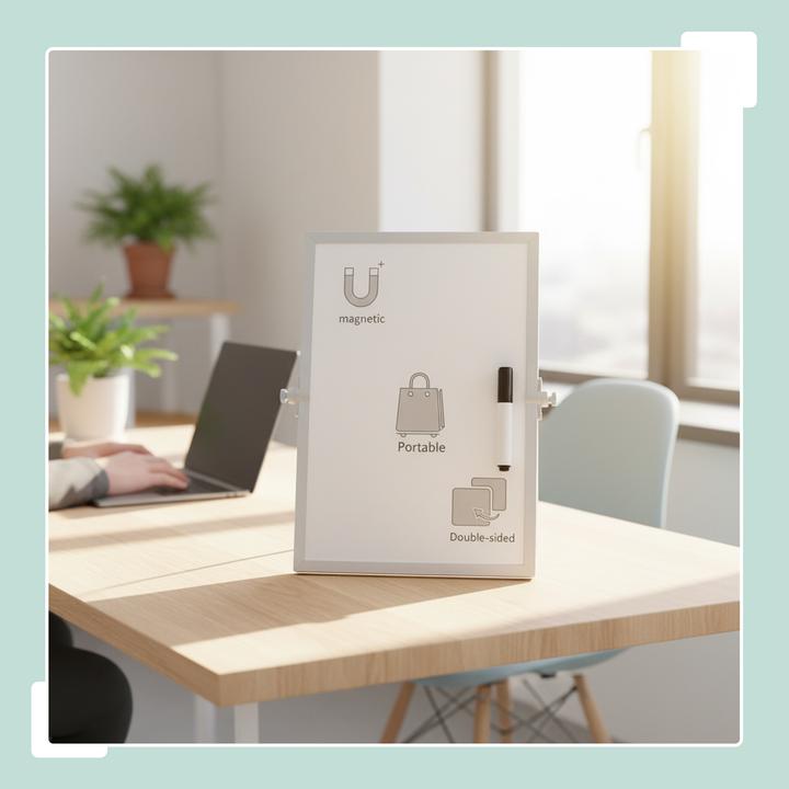 Productafbeelding Relaxdays Whiteboard Tisch (30 x 40 cm)