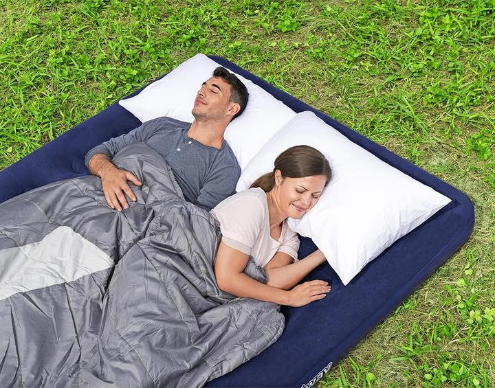 Actual product image Bestway Luftbett Flocked (150 x 200 cm)