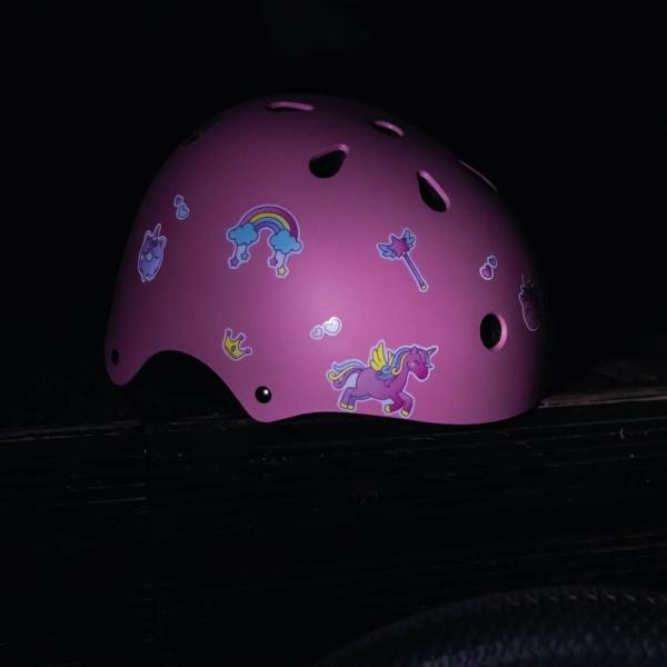 Produktbild Farbviereck Reflektierende Einhorn Aufkleber / Sticker