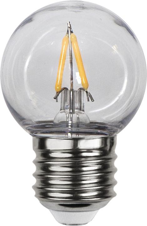 Actual product image Star Trading LED Leuchtmittel E27 G45 Outdoor Lighting PC Cover Filament (E27, 0.60 W, 70 lm, 1 x, G)