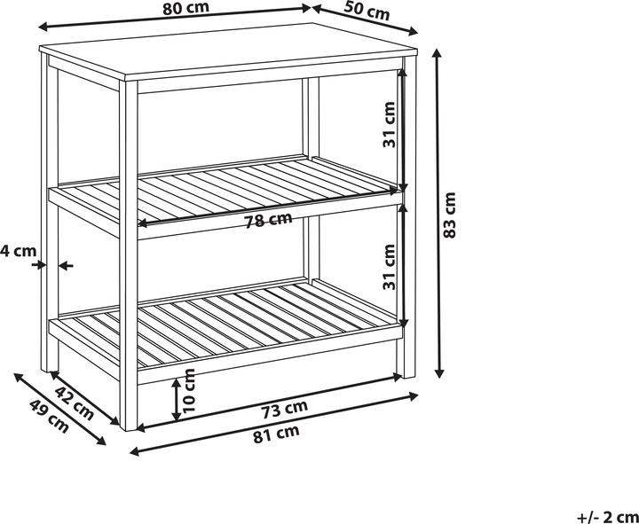 Produktbild Beliani Brucoli