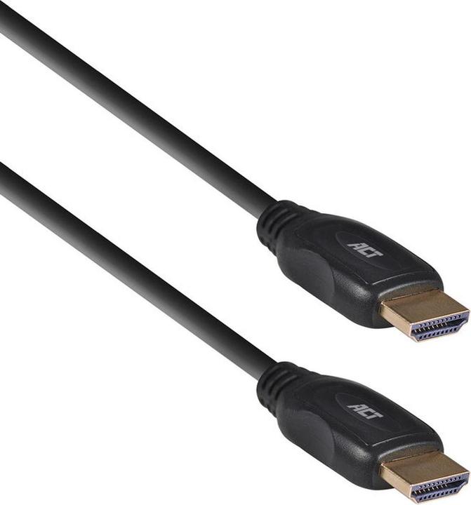 Produktbild ACT 2.5 meters HDMI 4K High Speed cable HDMI-A male - HDMI-A male (2.50 m, HDMI, 1.4)