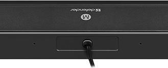 Actual product image Defender Soundbar Z10, 2.0, 6W, schwarz, LED-Unterbeleuchtung (6 W, 2.0 Channel)