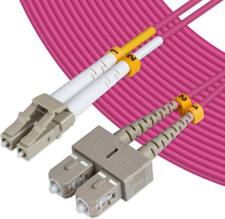 Produktbild MicroConnect LC/UPC-SC/UPC 15m OM4 (CAT6, 15 m)