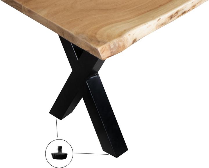 Image du produit SAM NOAH Baumkante massiv Akazie (200 cm)