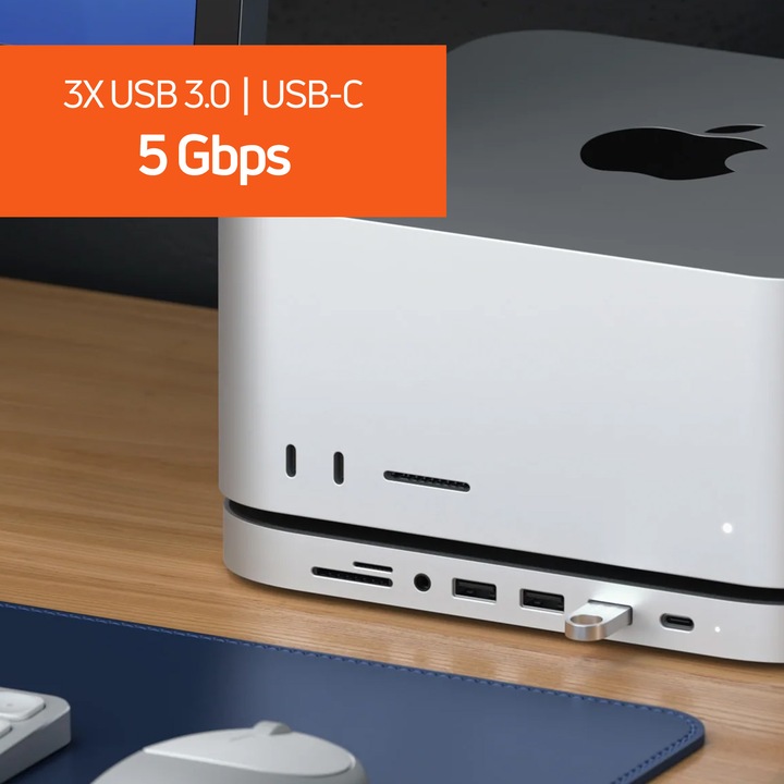 Actual product image Satechi St-Abhfs (USB-C, 7 Ports)
