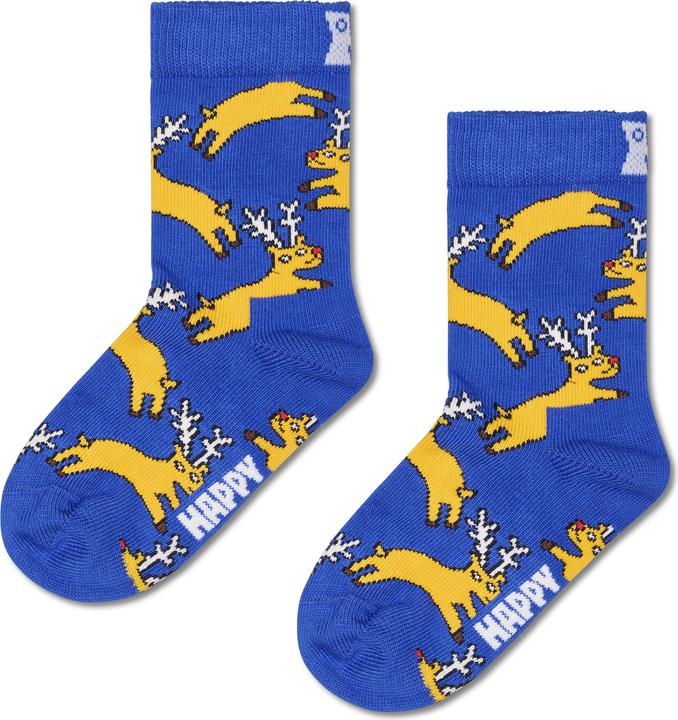 Immagine prodotto Happy Socks Set regalo Babbo Natale e il suo aiutante (confezione da 3, 28 - 31)