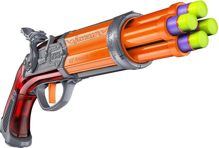 Produktbild Dart Zone Piraten-Action mit 4-Schuss-Trommel