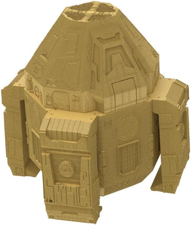 Produktbild Feldherr Fates End Dice Jail: Escape Pod, gold (Kunststoff)