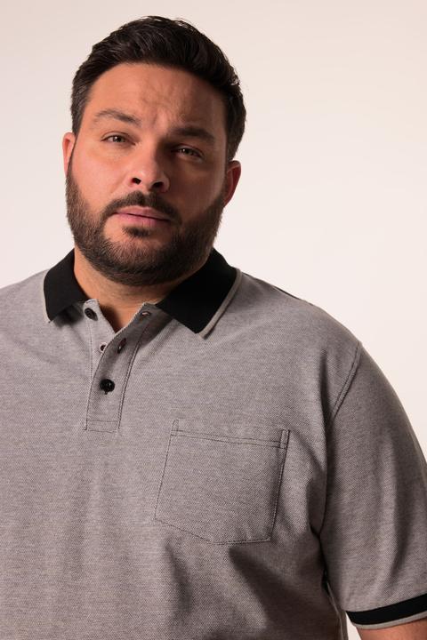 Produktbild Men+ Poloshirt, Halbarm, Bauchfit, Piqué (XL)