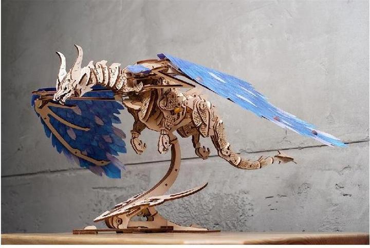 Actual product image Ugears Dragon Windstorm