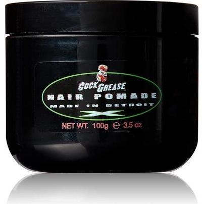 Thumbnail - Cock Grease, Haargel + Haarwachs, Extra Steife Pomade 100g (Haarpaste)