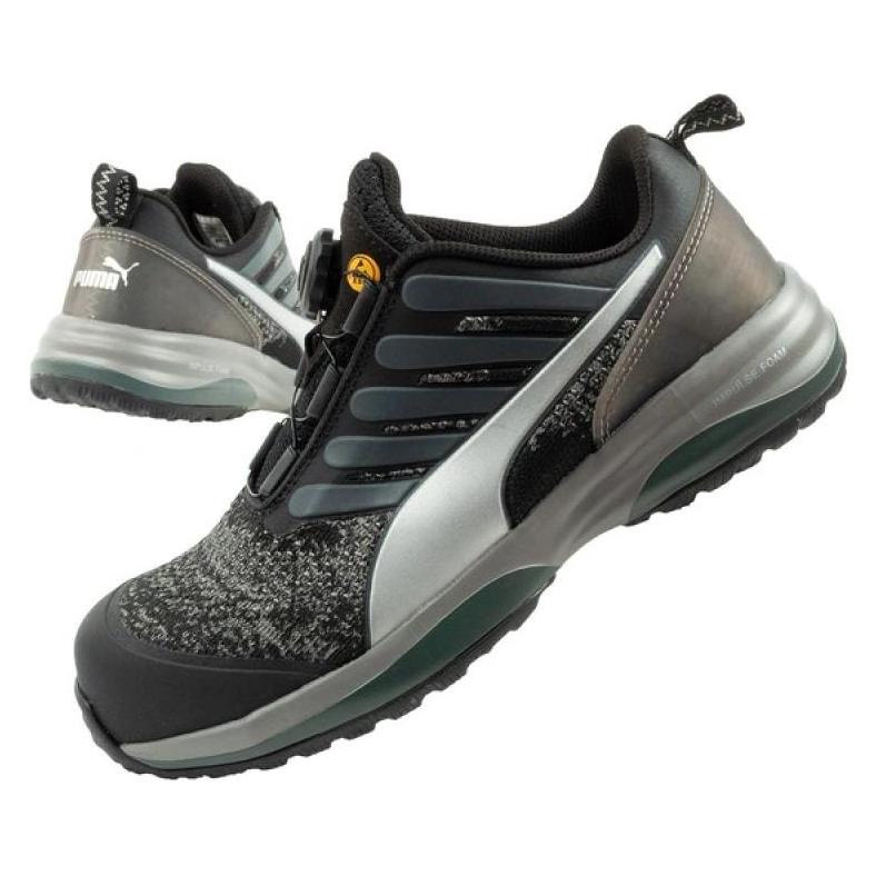 Puma, Werkschoenen, Safety Charge Zwarte Schijf (S1P, 39)