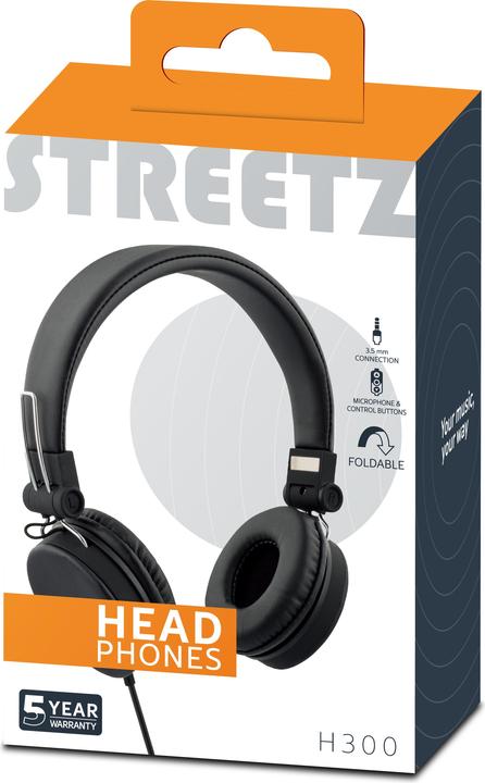 Produktbild Streetz H300 (Keine Geräuschunterdrückung, 18 h, Kabelgebunden)