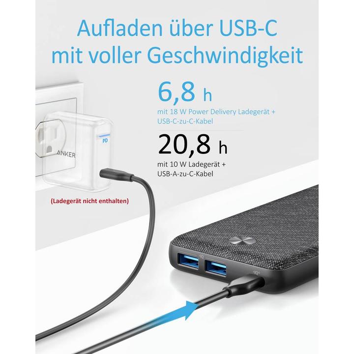 Productafbeelding Anker PowerCore III Sense 20K (20000 mAh, 20 W, 74 Wh)