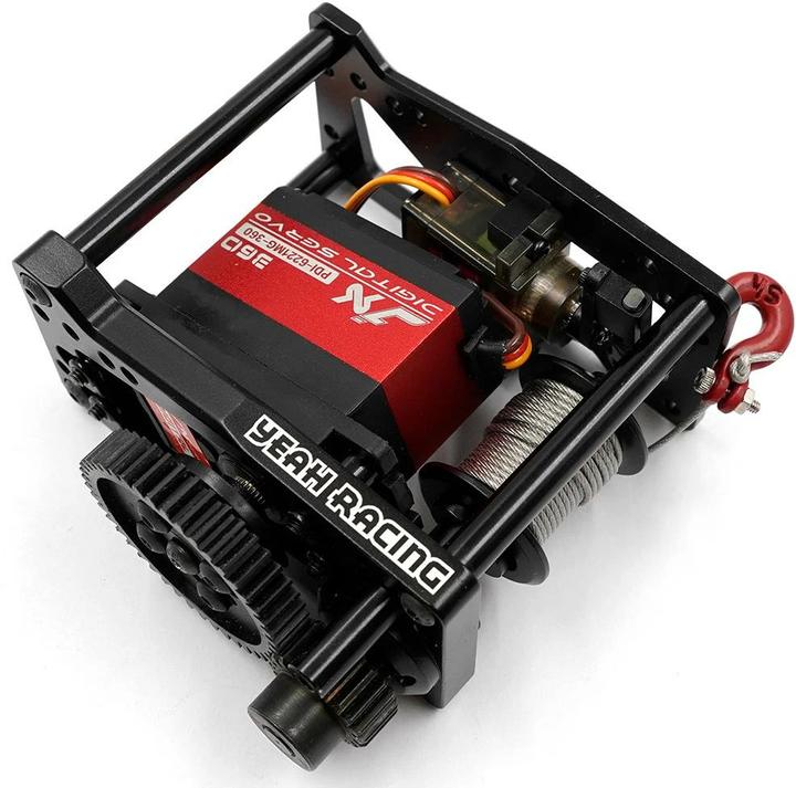 Produktbild Yeah Racing Modellbau-Seilwinde mit Kupplung, für Servos, Bausatz