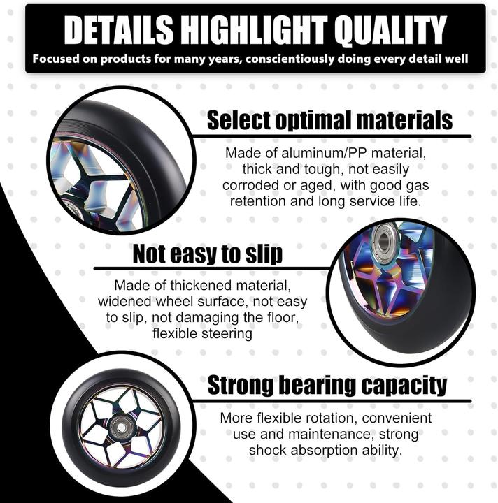 Immagine prodotto Gomety Stunt Scooter Rollen-Set 110 mm