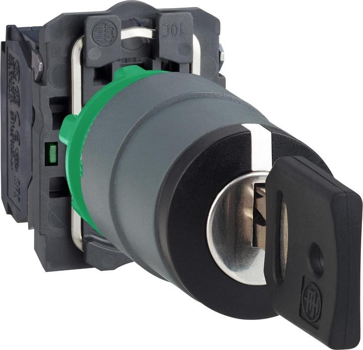 Actual product image Schneider Electric Key switch, plastic, complete, XB5AGCUST01
