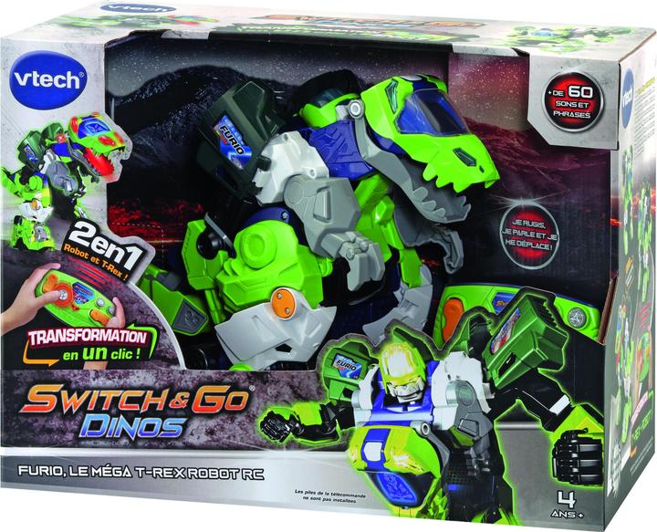 Produktbild VTech Switch & Go Dinos - Furio, méga T-Rex robot RC