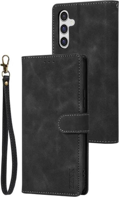 Actual product image Ferryxpress Leather wallet flip card holder cover Case for Galaxy A34 - (Samsung Galaxy A3)