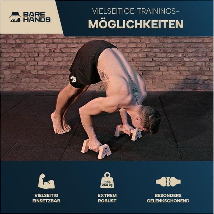 Produktbild Bare Hands Liegestützgriffe für Calisthenics