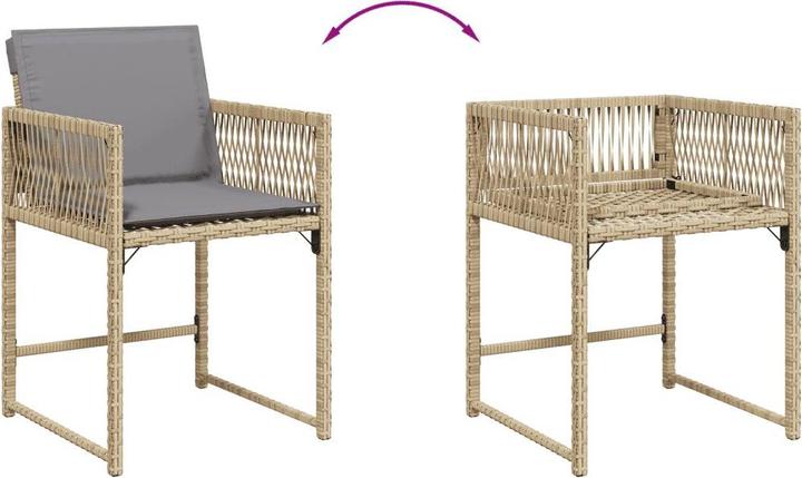 Produktbild vidaXL Garten Essgruppe