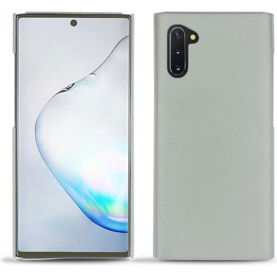 Noreve Lederschutzhülle (Samsung Galaxy Note 10), Smartphone Hülle, Grau
