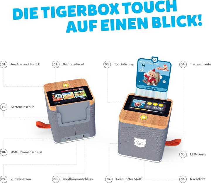 Produktbild Tigermedia Tigerbox Touch Swiss Edition inkl. Swiss Card (Deutsch, Schweizerdeutsch)