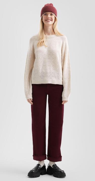 Image du produit s.Oliver Strickpullover Weicher Pullover mit Ajourmuster (L)