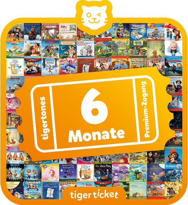 Produktbild Tigermedia Tigerticket 6 Monate Swiss Edition (Deutsch, Schweizerdeutsch)