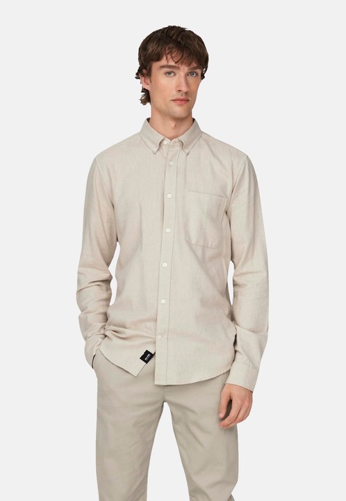 Image du produit Only & Sons Chemise unie à manches longues (M)