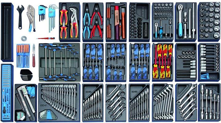 Image du produit Gedore 1500 ES-03-2004 Assortiment d'outils dans un chariot à outils (325x)