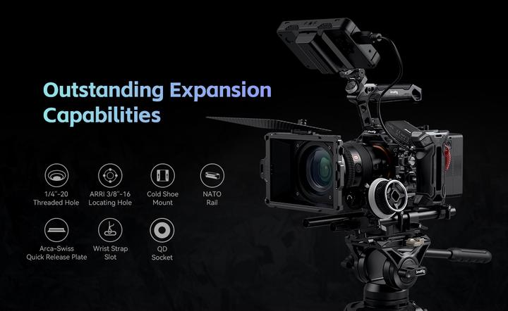 Immagine prodotto SmallRig Morsetto per cavo HDMI per A7S III Cage - 3000 (Cavo)