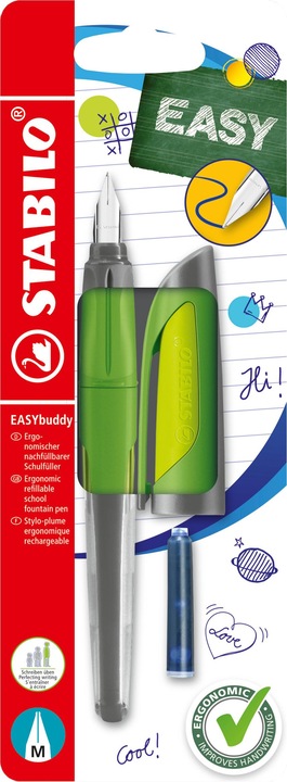 Produktbild STABILO EASYbuddy Schulfüller mit Standard-Feder (Grün, 1 x)