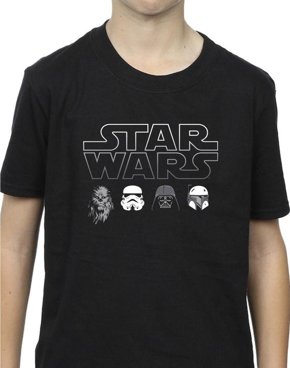 Produktbild Star Wars Character Heads TShirt Jungen (128)