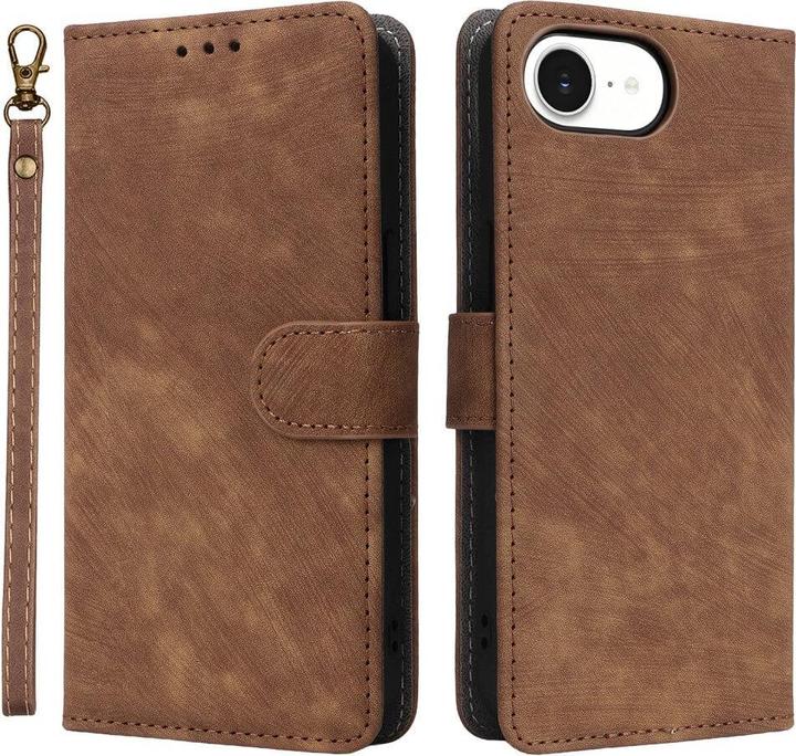 Produktbild Cover-Discount iPhone 16e - Ledertasche mit RFID Blocker (Apple iPhone 16e)