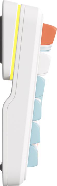 Actual product image Mchose Horizon Orange Hyacinth Wireless Gasket Mount Mechanical Keyboard (US, Cable, Wireless)